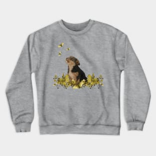 Cute yorkshire terrier Crewneck Sweatshirt